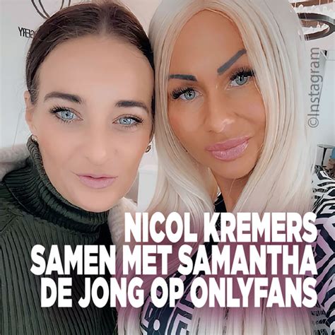 naaktfotos nicole|Foto’s: Nicol Kremers en Samantha de Jong beide uit。